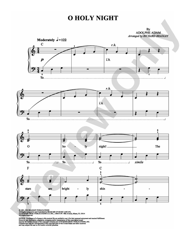 O Holy Night - DSM-PS-0000369 - Easy Piano (Digital Download)