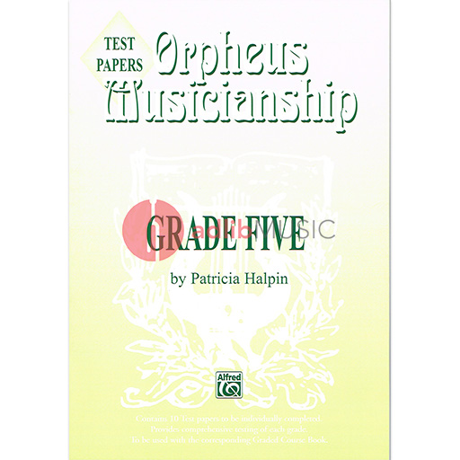 Orpheus Musicianship Test Papers Grade 5 OP5532