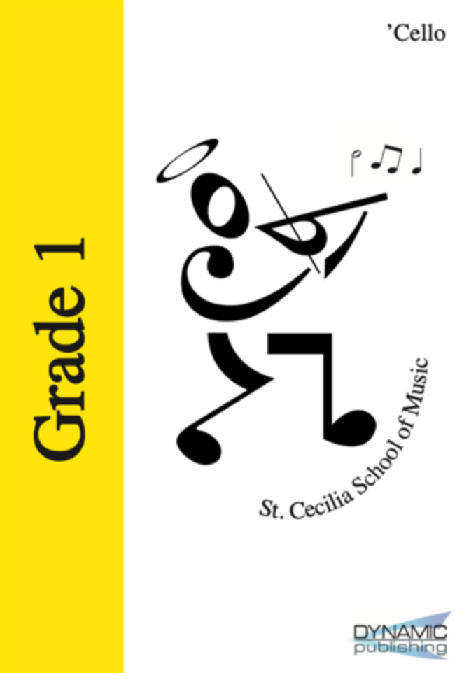 St Cecilia School of Music (SCSM) Cello Examination Book - Grade One (Cello Part Only)