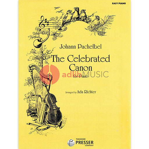 CANON ARR RICHTER FOR PIANO SOLO - PACHELBEL - PIANO - PRESSER