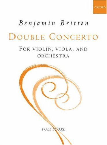 Britten - Double Concerto - Violin/Viola Duet/Piano Oxford XJ2252