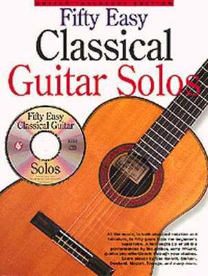Easy Classical Guitar Solos 50 Bk/Cd -