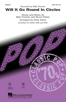 Will It Go Round in Circles - SSA Kirby Shaw Hal Leonard Choral Score Octavo