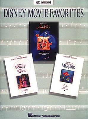 Disney Movie Favorites - Alto Sax Solos - Various - Alto Saxophone Hal Leonard