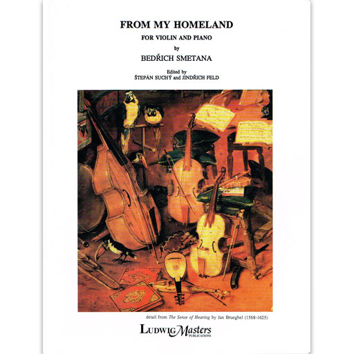 Smetana - From My Homeland - Violin/Piano Accompaniment Masters Music M239691