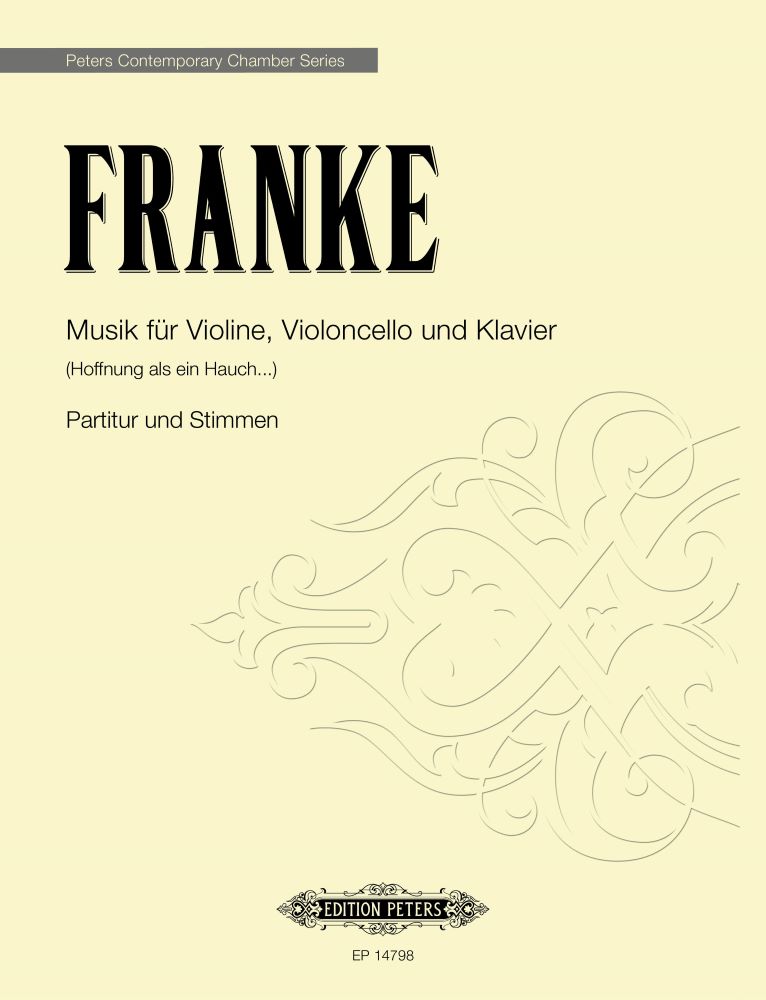 Musik für Violine, Violoncello und Klavier - Piano/Violin/Cello (Digital Download)