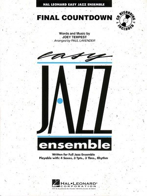 Final Countdown - Joey Tempest - Paul Lavender Hal Leonard Score/Parts/CD