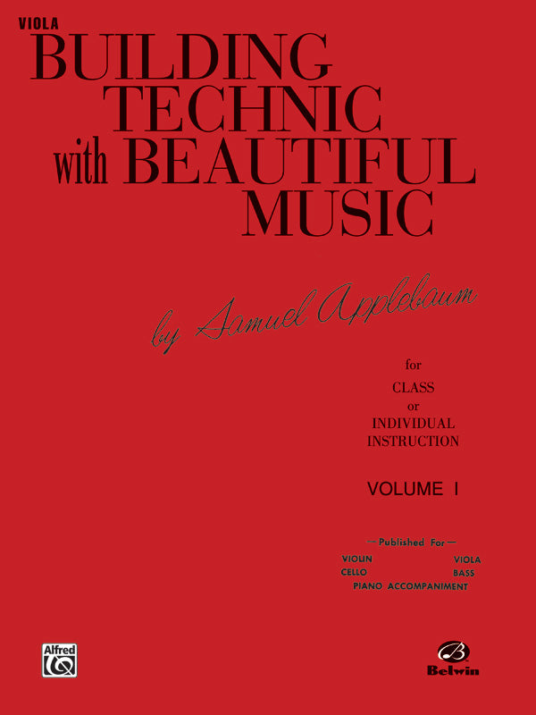 Building Technic with Beautiful Music Book 1 Viola