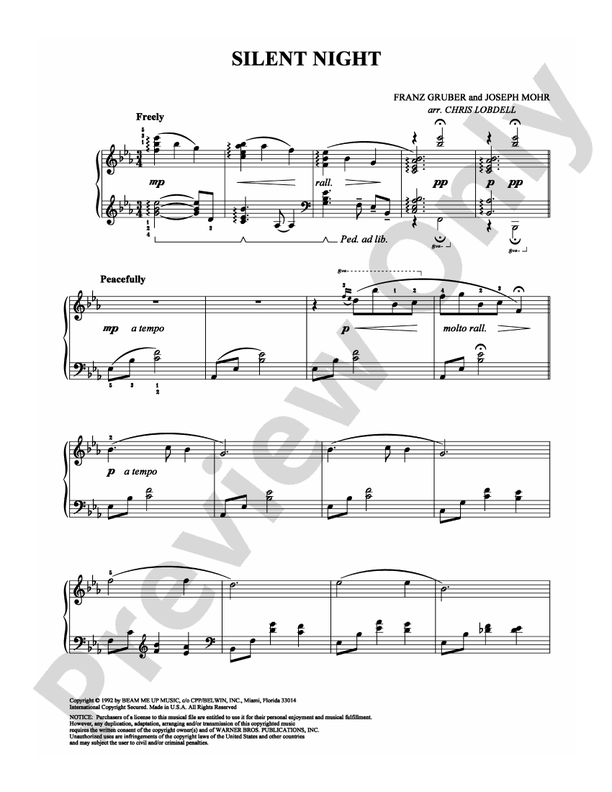 Silent Night - DSM-PS-0009813 - Piano (Digital Download)