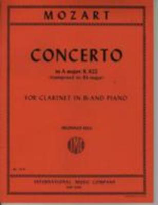 Concerto in A major K.622 (transposed to Bb major) - for Clarinet in Bb and Piano - Wolfgang Amadeus Mozart - Clarinet IMC