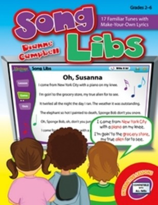 Song Libs Interactive Whiteboard Game -
