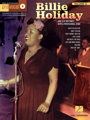 Billie Holiday - Pro Vocal Women's Edition Volume 33 - Vocal Hal Leonard /CD