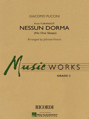 Nessun Dorma (No One Sleeps) (from Turandot) - Giacomo Puccini - Johnnie Vinson Hal Leonard Score/Parts