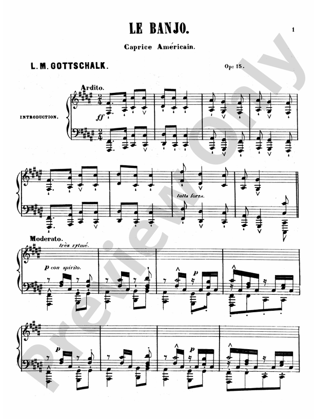 Gottschalk - Album - Piano Solo (Digital Download)