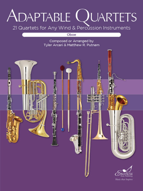 Adaptable Quartets for Winds - Oboe