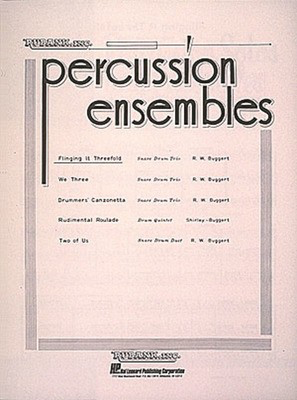 Flinging It Threefold - Snare Drum Trio - Grade 2 - Robert W. Buggert - Snare Drum Rubank Publications Percussion Trio Score/Parts