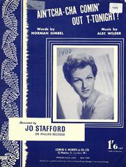 Ain'tcha-Cha Comin' Out T-Tonight ? - Jo Stafford - PVG (Digital Download)