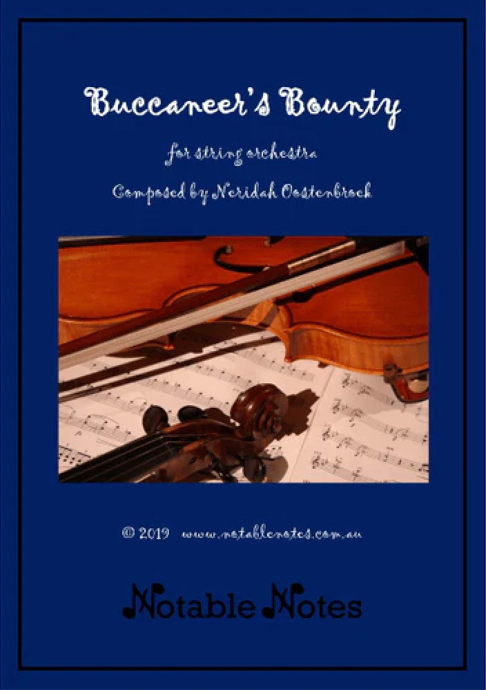 Buccaneers Bounty - Ooestenbroek - String Orchestra Grade 2 - Score/Parts
