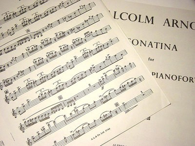 Arnold - Sonatina Op29 - Clarinet/Piano Accompaniment Lengnick AL1000