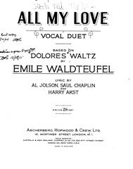 All My Love - Vocal Duet (Digital Download)