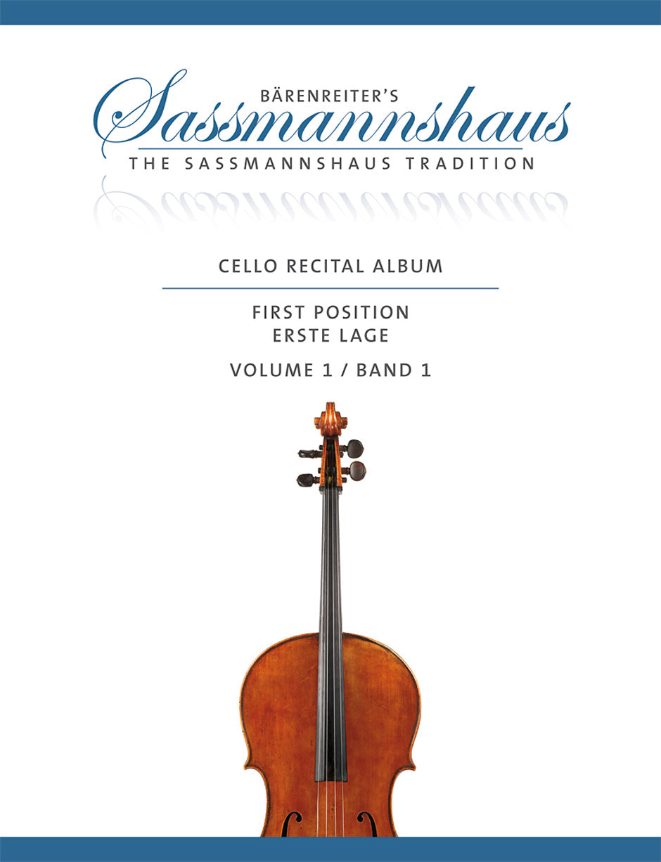 Sassmannshaus Cello Recital Album Volume 1