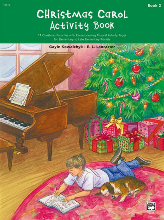 Christmas Carol Activity Book 2 Piano