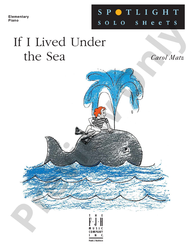 If I Lived Under the Sea - Piano (Digital Download)