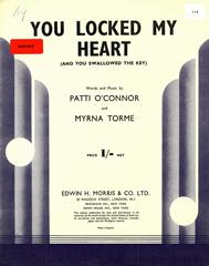 You Locked My Heart (And You Swallowed The Key) - PVG (Digital Download)
