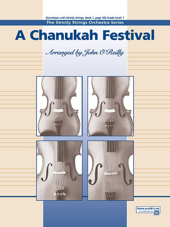 A Chanukah Festival – String Orchestra Conductor Score & Parts (Digital Download)