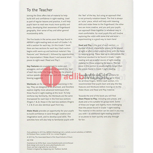 Joining the Dots Violin Grade 1