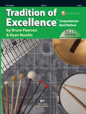 Tradition of Excellence Book 3 - Percussion - Percussion Bruce Pearson|Ryan Nowlin Neil A. Kjos Music Company Sftcvr/Online Media