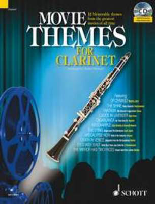 Movie Themes Arr Davies Clarinet Bk/Cd -