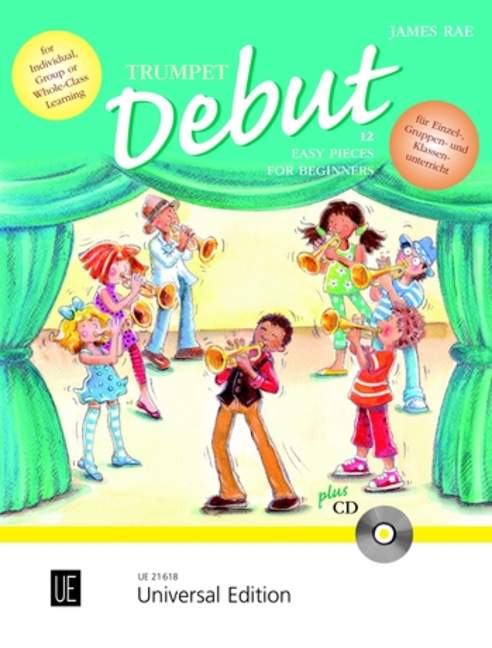 Trumpet Debut 12 Easy Pieces for Beginners Bk/CD