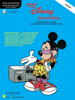 Easy Disney Favorites - Violin Play-Along Pack - Various - Violin Hal Leonard