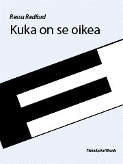 Kuka on se oikea - Piano Solo (Digital Download)