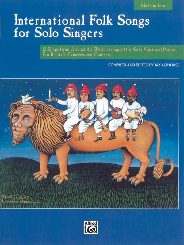 INTERNATIONAL FOLK SONGS SOLO SINGERS LOW BK