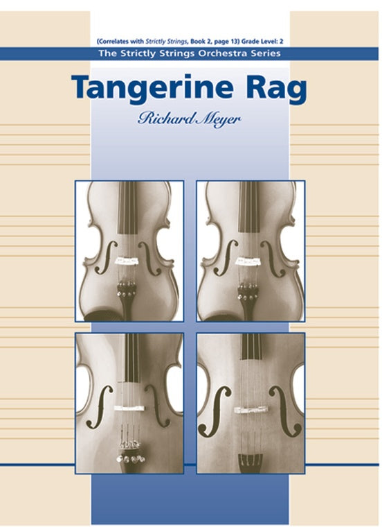 Tangerine Rag – String Orchestra Conductor Score & Parts (Digital Download)