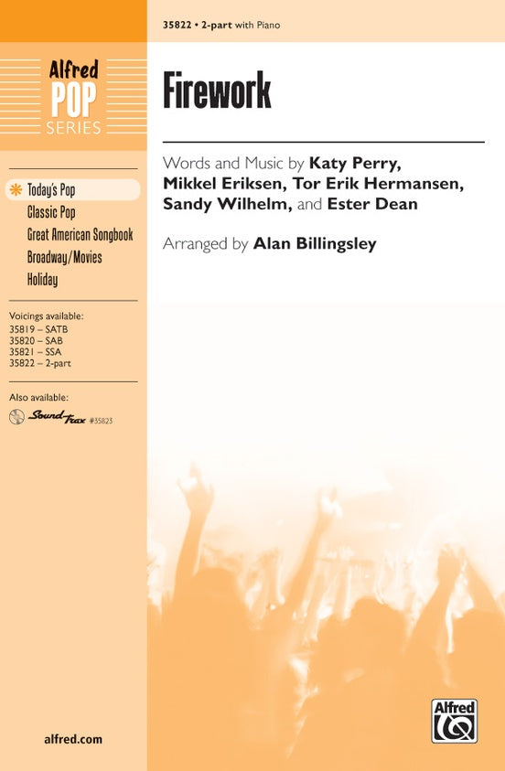 Firework – 2-Part Choral Octavo (Digital Download)
