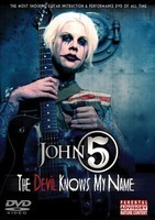 John 5 - The Devil Knows My Name - Instructional Guitar DVD - Guitar Hal Leonard DVD