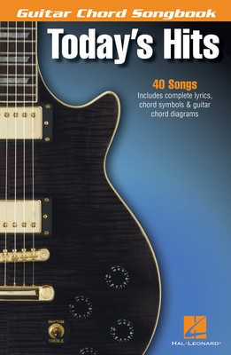 Today's Hits - Guitar Chord Songbook - Guitar|Vocal Hal Leonard Melody Line, Lyrics & Chords