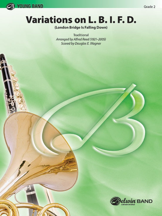 Variations on L. B. I. F. D. - Concert Band Conductor Score & Parts (Digital Download)