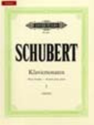 Schubert - Sonatas Vol. 1 - Piano Solo - Peters EP488C