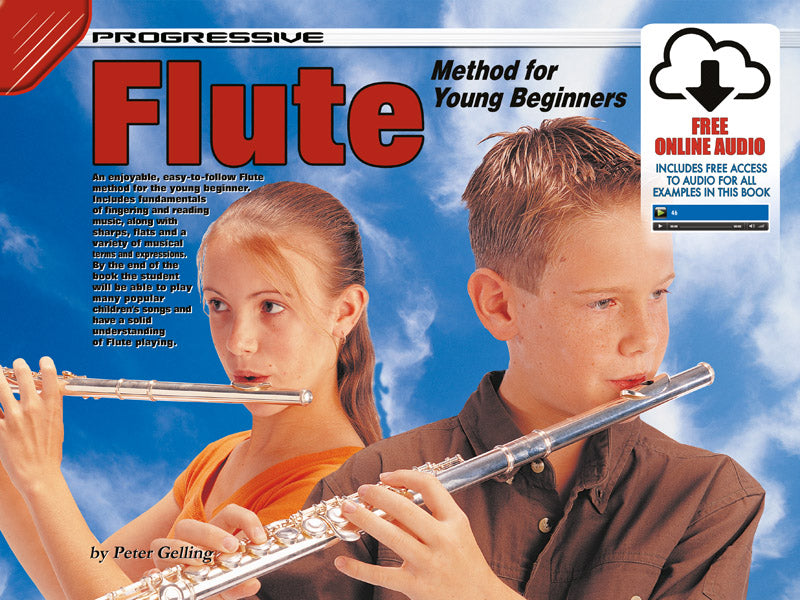 Progressive Flute Meth For Young Begin Bk/OLA