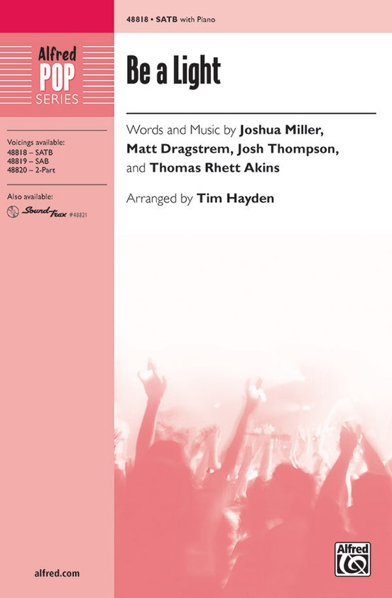 Be a Light – SATB Choral Octavo (Digital Download)