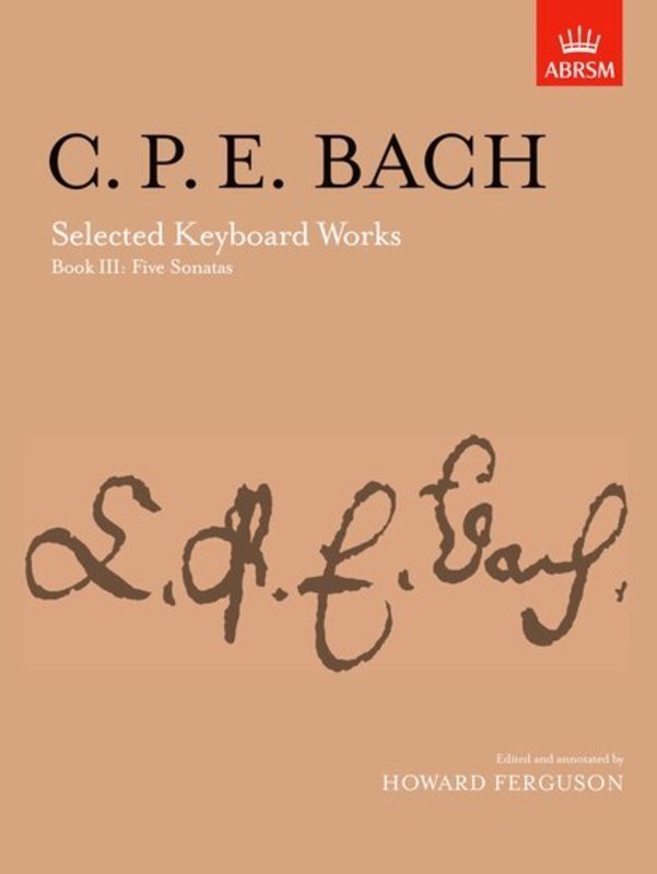 CPE Bach Selected Keyboard Works Book III