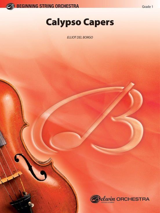 Calypso Capers (for Strings and Percussion) – String Orchestra Conductor Score & Parts (Digital Download)