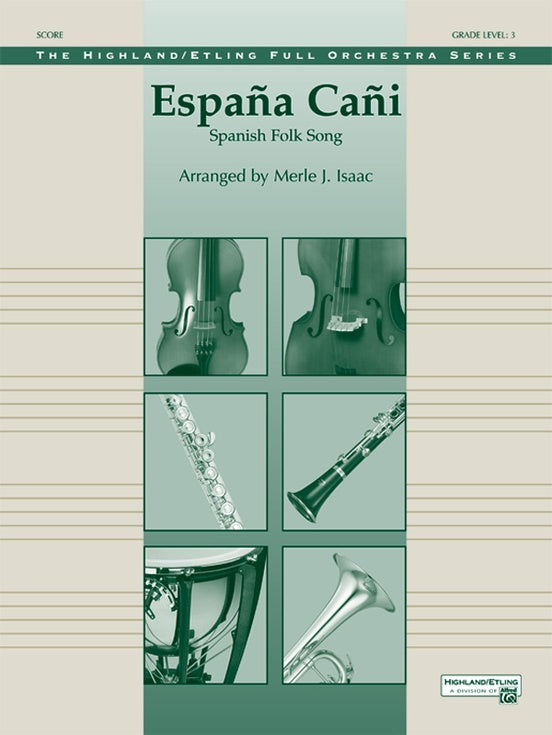 España Cañi – Full Orchestra Conductor Score & Parts (Digital Download)