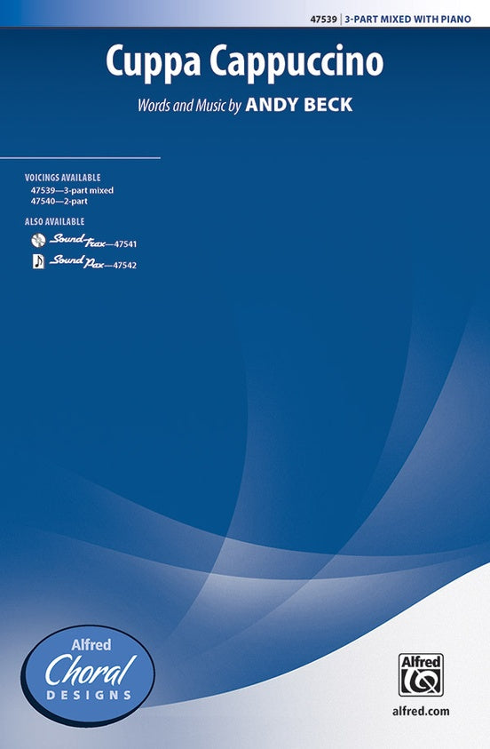 Cuppa Cappuccino – 3-Part Mixed Choral Octavo (Digital Download)