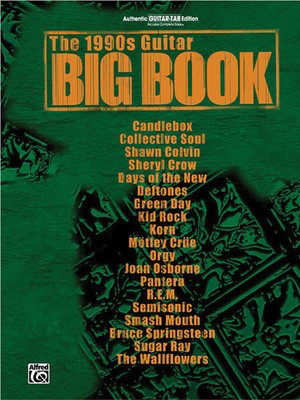 The 1990s Guitar Big Book - Guitar Hal Leonard Guitar TAB