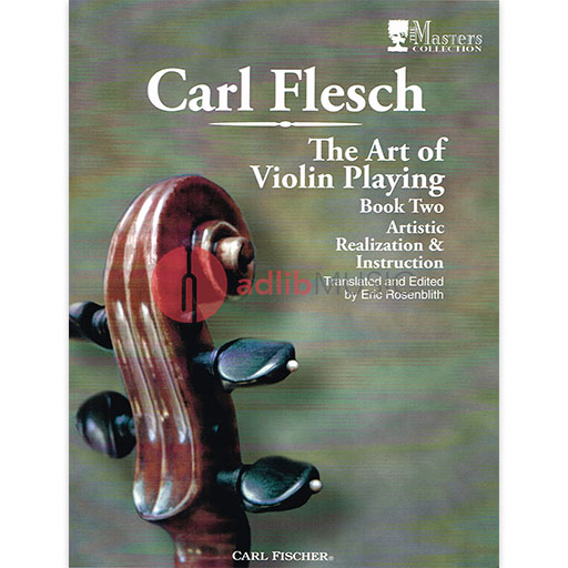 Flesch - The Art of Violin Playing Volume 2 - Violin Book Fischer BF20